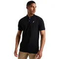 NAUTICA Men's Brent Polo Shirt Black, S