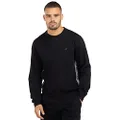 Nautica Men's ENZO Crewneck Sweatshirt Black, XL