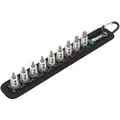 Wera Imperial 1/4-inch Drive Imperial In Hex Plus Bit Socket with Holding Function 9-Pieces Set