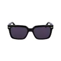 Calvin Klein Men's Sunglasses CK22535S - Black with Solid Grey Lens