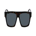 Lacoste Men's Sunglasses L984S - Dark Havana with Solid Green Lens