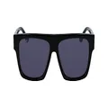 Lacoste Men's Sunglasses L984S - Black with Solid Grey Lens