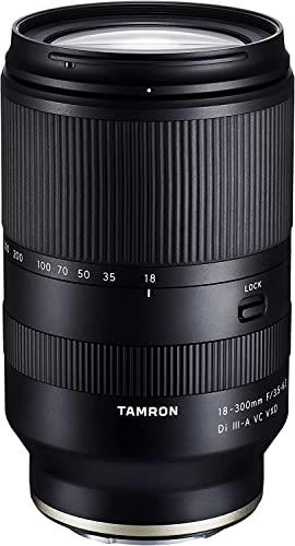 TAMRON - 18-300mm F/3.5-6.3 Di III-A VC VXD - Zoom Lens for APS-C mirrorless Sony Cameras - Model B061S