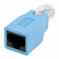 StarTech.com Rollover Cisco Console Rollover Adapter for RJ45 Ethernet Cable M/F, Blue