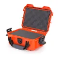 Nanuk 903 Small Waterproof Hard Case with Foam Insert 9.1" x 6.8" x 3.8" - Orange