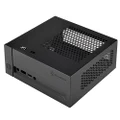 SilverStone Technology Mini-STX Computer Case with RS232 Cutout and Dual 2.5" HDD/SSD Support and VESA Mounting Kit VT02B