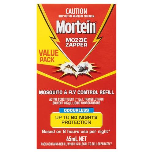 Mortein Mozie Zapper Mosquito and Fly Control Refill, 45 ml