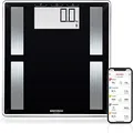 Soehnle Shape Sense Connect 50 with Bluetooth Personal Scales, Large, Black, 1000 Grams (63879)