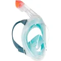 Decathlon Easybreath Adult's 500 Full Face Snorkel Mask EU M / L Turquoise Blue