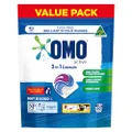 OMO Active Clean, 3 in 1 Laundry Capsules, 50 Pack