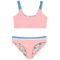 Maaji Girl's Coral Peony Iceland Bikini Set, Pink, Size Size 19