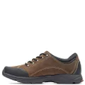 Rockport Mens Chranson Lace-Up Shoes Fashion-Sneakers, Dark Brown/Black, 8 US