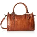 FRYE Melissa Satchel Handbag,Cognac,One Size
