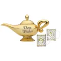 Disney Gifts Aladdin Lamp Tea Pot and Glasses Set