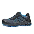 Portwest Base Protection K-Energy Safety Shoe with BOA System, EU Size: 43, US Size: 10, Colour: Grey/Blue