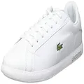 Lacoste Men's Graduate Bl21 1 SMA Sneaker, White, 12 US