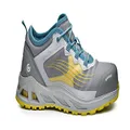 Portwest Base Protection K-POP Safety Shoe for Women, EU Size: 37, US Size: 6,5, Colour: Pearl/Yellow