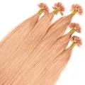 Hair2heart 25 x 1g Premium Bonding Straight Human Hair Extension, Dark Gold Blonde, 60 cm Length