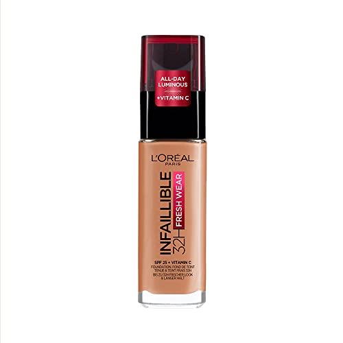 L'Oreal Paris Infallible 32HR Freshwear Foundation with SPF25 and Vitamin C - 320 Toffee