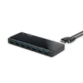 TP-Link USB 3.0 7-Port Hub, up to 5Gbps, 5V/1.5A output, 50% Faster and Saves up to 30% on Charging Time, Considerate Design (UH700)