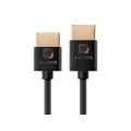 Monoprice 113592 HDMI High Speed Active Cable - 10 Feet - Black, 4K@60Hz, HDR, 18Gbps, 36AWG, YUV 4:4:4 - Ultra Slim Active Series