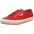 SUPERGA Unisex's Cotu Classic Trainers Fashion-Sneakers, Red, 13.5 US