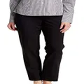 Calvin Klein Women's Slim-Fit Suit Pant, Black, 4