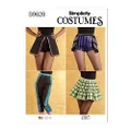Simplicity S9628 Misses Costume Skirts, Pants and Shorts Sewing Pattern by Andrea Schewe Designs, Size 6-8-10-12-14