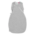 Tommee Tippee Baby Sleep Bag for Newborns, The Original Grobag Swaddle Bag, Hip-Healthy Design, Soft Cotton-Rich Fabric, 0-3m, 0.2 TOG, Sky Grey Marl