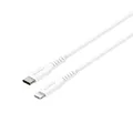 Blupeak Apple MFi Certified USB-C to Lightning Cable, 1.2 M Length, White