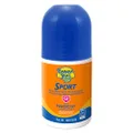 Banana Boat Sport Roll On 75ml SPF50+, UVA/UVB, Non-Greasy, Sweat Resistant, 4-Hour Water Resistant, Made in Australia