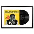 Vinyl Art Sam Cooke The Best of Sam Cooke Memorabilia Framed