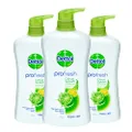 Dettol Profresh Shower Gel Body Wash Citrus Burst 950ml x 3 Pack