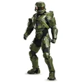 Disguise Men's Halo Master Chief Ultra Prestige Costume, Green, Medium