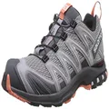 Salomon Women's XA PRO 3D Trail Running and Hiking Shoe, Alloy/Magnet/Camellia, 8.5 US