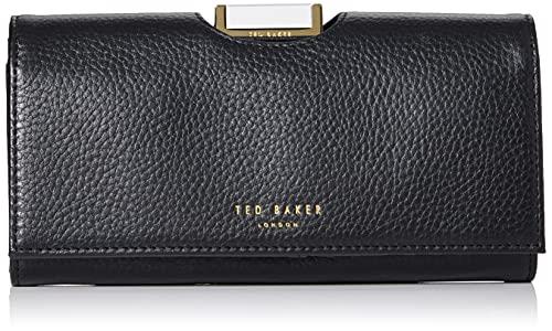 Ted Baker Women's BITA Travel Accessory-Bi-Fold Wallet, Black, One Size