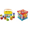 Fisher-Price Baby's First Blocks and VTech Baby 150503 Turn and Learn Cube, Multi