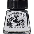 Winsor & Newton DRAWING INK 14ML BLK 030, Black (Indian Ink) (951)