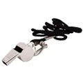 Morgan Sports Chrome Whistle with Lanyard