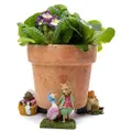 Jardinopia Garden Decor Beatrix Potter Potty Feet Set 3 (Assorted Characters)