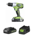 Greenworks 24V Drill Kit with 2Ah Battery and Fast Charger