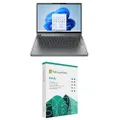 Lenovo Yoga 9i Laptop, 14 inch 2.8K OLED 400nits, Intel i7-1260P, 16GB 512GB, Intel Iris Xe, Backlit Keyboard Pen, Wi-Fi 6E,Windows 11 Home, Strom Grey, 82LU004JAU + Microsoft 365 Family 2021
