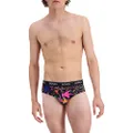 Bonds Men's Underwear Cotton Blend Guyfront Brief - 1 Pack, Print G7V (1 Pack), Small