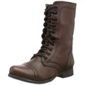 Steve Madden womens Troopa, Brown Leather, 5 US