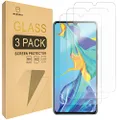 [3-Pack]- Mr.Shield for Huawei P30 [Tempered Glass] Screen Protector [Japan Glass with 9H Hardness] with Lifetime Replacement