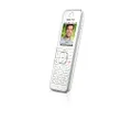 AVM FRITZ!Fon C6 DECT Comfort Telephone (High-Quality Colour Display, HD Telephony, Internet/Comfort Services, Control FRITZ!Box Functions) White, German Version