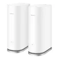 HUAWEI WiFi Mesh 7 AX6600 - Whole Home Mesh WiFi System, Seamless & Speedy, Up to 6600Mbps, Connect 250+ Devices, Ultra-Fast Connection in Huge-Multi Homes – Pack of 2 + UK Warranty