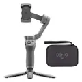 DJI Osmo Mobile 3 Combo - 3-Axis Smartphone Gimbal Handheld Stabilizer Vlog Youtuber Live Video for iPhone Android Samsung Galaxy iPhone 11/11pro/11pro/ Xs/Xs Max/Xr/X and more, Black