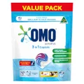 Omo Sensitive 3 in 1 Laundry Detergent Liquid Capsules 60 Washes, 1.26kg, Fragrance Free