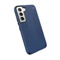 Speck Products Presidio2 Grip Samsung Galaxy S22 Case,Raised Bezel, Coastal Blue/Black/Storm Blue
